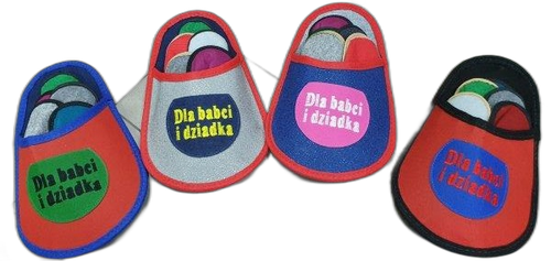 kapcie gościnne Dla Babci i Dziadka 5par na Arena.pl