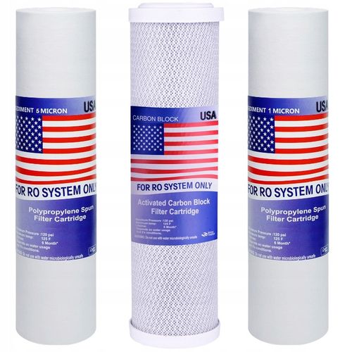 Komplet Wkładów Na Mały Serwis Osmoza Półroczny na Arena.pl