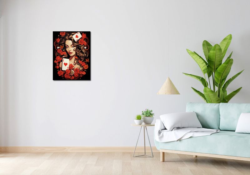 Plakat 50x65cm Różany Hazard zdjęcie 4