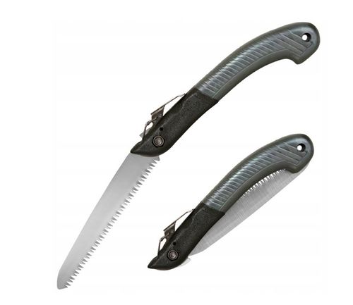 Piła ręczna składana turystyczna na biwak survival lekka Mil-Tec Olive na Arena.pl