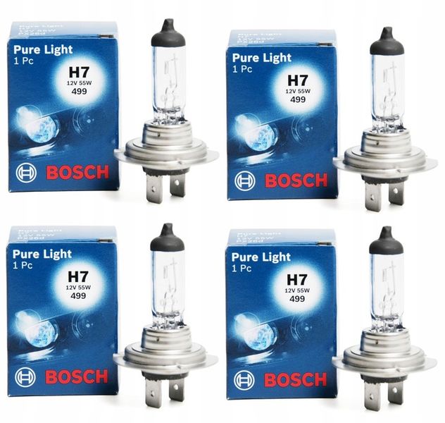 ŻARÓWKA H7 BOSCH PURE LIGHT 12V 55W zdjęcie 1