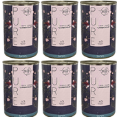 6x Jagnięcina bez dodatków dla psów 400/800g | czyste mięso z podrobami