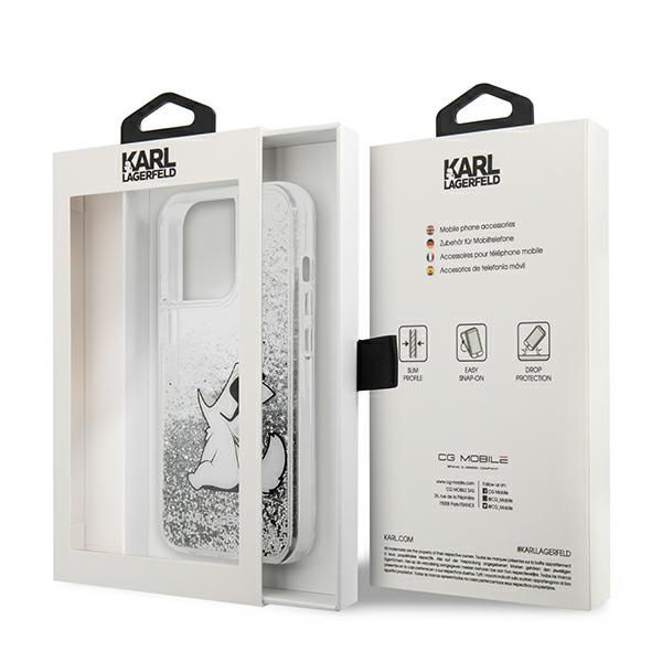 Etui Karl Lagerfeld do iPhone 13 Pro Max, Srebrny zdjęcie 8