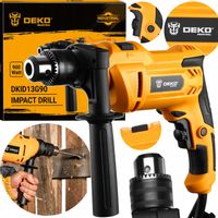 WIERTARKA UDAROWA Z UDAREM ELEKTRYCZNA 900W MOCNA SERIA INDUSTRIAL DEKO