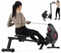 Wioślarz treningowy powietrzny składany regulacja