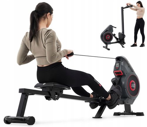 Wioślarz treningowy powietrzny składany regulacja na Arena.pl