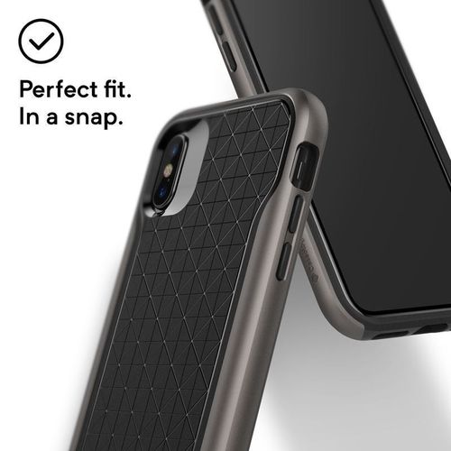 Caseology Apex Case - Etui iPhone X (Black/Warm Gray) na Arena.pl
