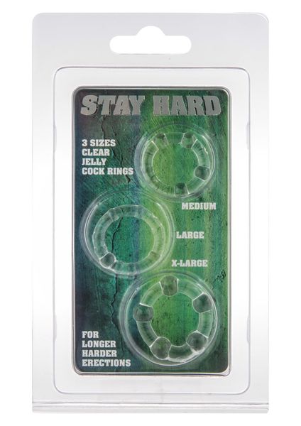 Stay Hard - Three Rings Transparent zdjęcie 2