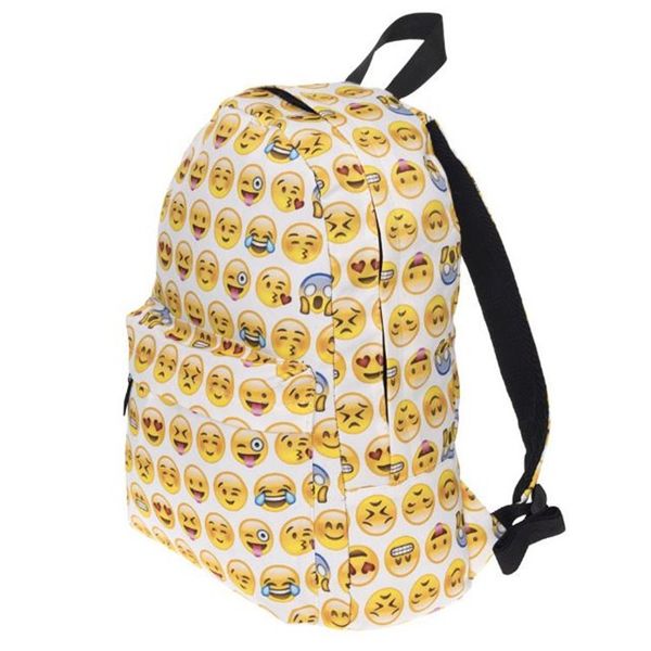 PLECAK EMOTIKONKI BIAŁY PL26 zdjęcie 3