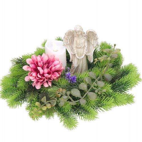 ANIOŁ STRÓŻ ANIOŁEK FIGURKA NA KOMUNIĘ, ŚLUB GRÓB WIANEK STROIK NA PREZENT na Arena.pl