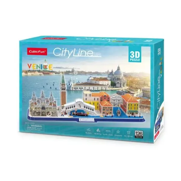 Puzzle 3D 107 elementów. City Line. London zdjęcie 2