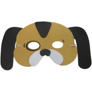 Maska "Pies", piankowa, Partytino