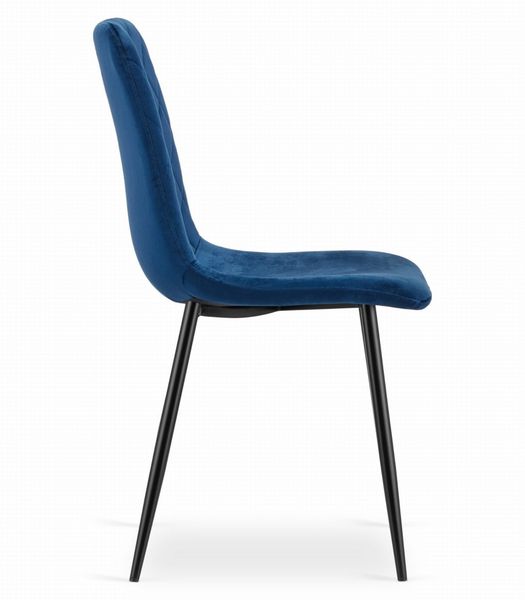 Krzesło TURIN - granat aksamit x 1 zdjęcie 5