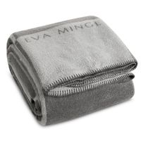 Koc Elegant3 Eva Minge 220X240 cm srebrno‑stalowy pasy