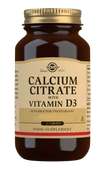 SOLGAR Calcium Citrate with Vitamin D3 - Cytrynian Wapnia (60 tabl.)