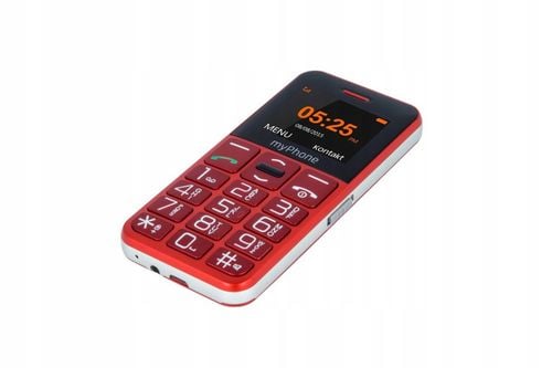 Telefon MYPHONE Halo Easy Czerwony na Arena.pl