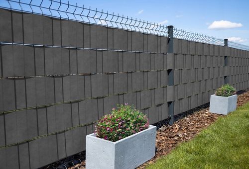 TAŚMA OGRODZENIOWA 19cmX48m + 38 KLIPSY +UV OSŁONA NA OGRODZENIE PŁOT PANEL na Arena.pl