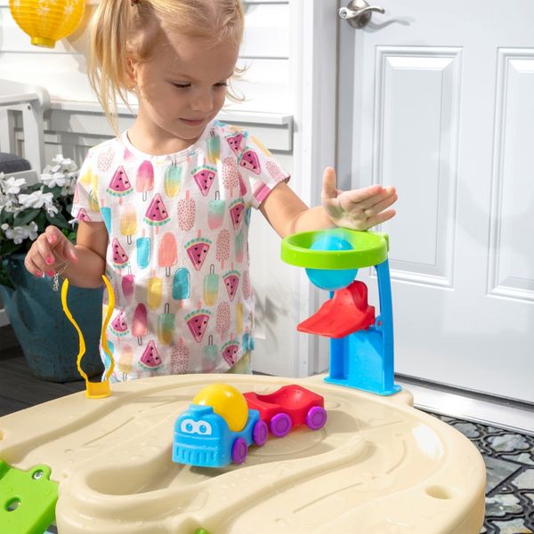 STEP2 Plac Budowy Stół wodny z akcesoriami zdjęcie 6