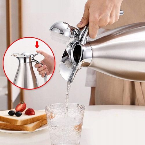 TERMOS KOLBA DZBANEK NA WODĘ IZOLOWANY PRÓŻNIOWO ZE STALI NIERDZEWNEJ na Arena.pl