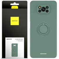 ETUI SILIKONOWE SPACECASE RING CASE OBUDOWA DO POCO X3 PRO / NFC + SZKŁO