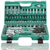 ZESTAW KOMPLET KLUCZY NASADOWYCH PROFESJONALNY 1/2" 1/4" 94el HONITON