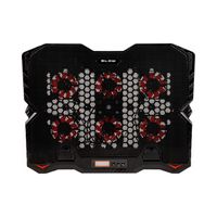 PODSTAWKA PODKŁADKA CHŁODZĄCA POD LAPTOPA 15,6' GAMINGOWA DUŻA LED USB HUB