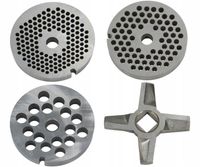 Zestaw sitek nr 8 3szt + nożyk dwustronny do maszynki Zelmer Diana Dorota