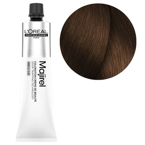 LOREAL MAJIREL FARBA KRYCIE SIWYCH WŁOSÓW 60ML - Kolor 6.34 na Arena.pl
