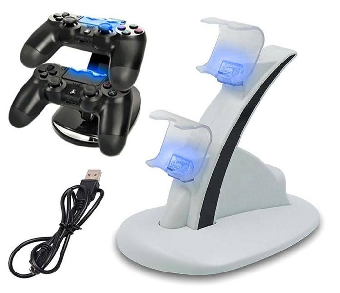 STACJA DOKUJĄCA ŁADOWARKA DO PADÓW PS4 FAT SLIM PRO + KABEL USB zdjęcie 2