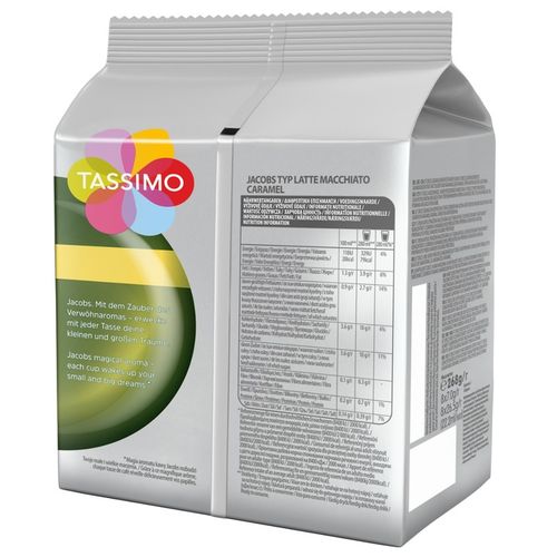 Kapsułki TASSIMO Latte Macchiato CARAMEL 2 x 8 na Arena.pl