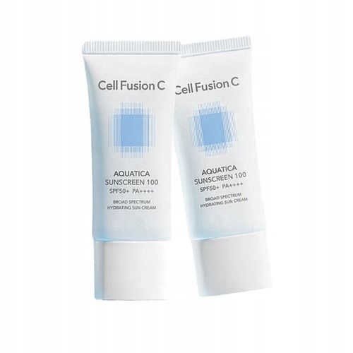 CELL FUSION C Aquatica Sunscreen 100 SPF 50+/PA++++ 2 sztuki: 35 ml + 35 ml na Arena.pl