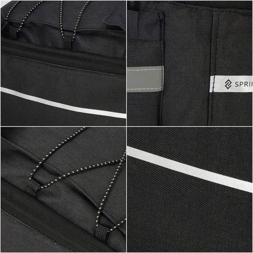 SAKWA ROWEROWA TORBA NA BAGAŻNIK ROWEROWY TERMICZNA POJEMNA DUŻA 8,5l KUFER na Arena.pl