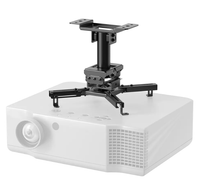 Neomounts CL25-530BL1 Beamer ceiling mount - max 45 kg - h 25,5 cm - Easy Install-model - full motion - black