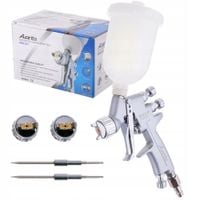 Auarita mini pistolet lakierniczy HVLP z dyszami 0.5, 0.8, 1.2 mm