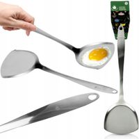 ŁOPATKA KUCHENNA ZE STALI NIERDZEWNEJ DO SMAŻENIA MIĘSA RYB WARZYW 35 CM