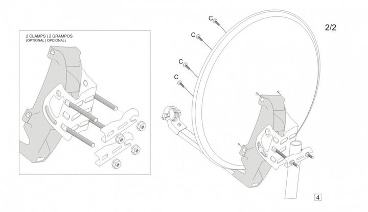 Antena Satelitarna Technisat Technidish 80 zdjęcie 10