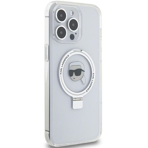 Etui Karl Lagerfeld do iPhone 15 Pro, Biały, MagSafe na Arena.pl