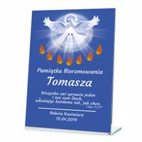 Prezent na BIERZMOWANIE statuetka Pamiątka chłopca