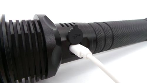 Mocna solidna latarka LED 15000lm 1000m USB Zoom na Arena.pl