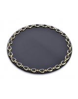 ELIA BLACK podstawka  śr:20xh1cm