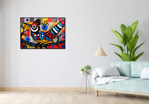 Plakat 100x70cm Ptak Na Wznak na Arena.pl