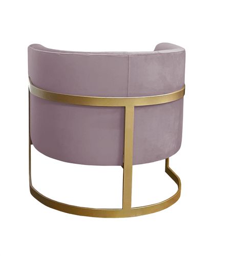 Fotel Glamour podstawa złota MG55 na Arena.pl