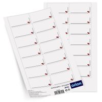 28x Etykiety Samoprzylepne Naklejki Uniwersalne na Przetwory Słoiki Butelki