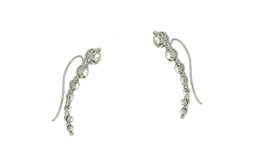 nausznice z kryształami (p14573ag) zdjęcie 1