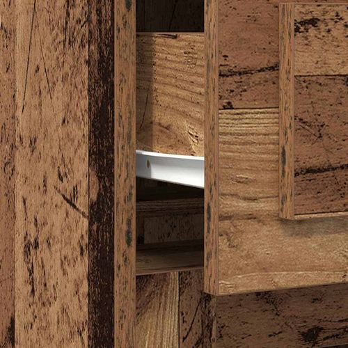 Biurko Stare drewno 50 x 115 x 75 cm Materiał drewnopochodny na Arena.pl