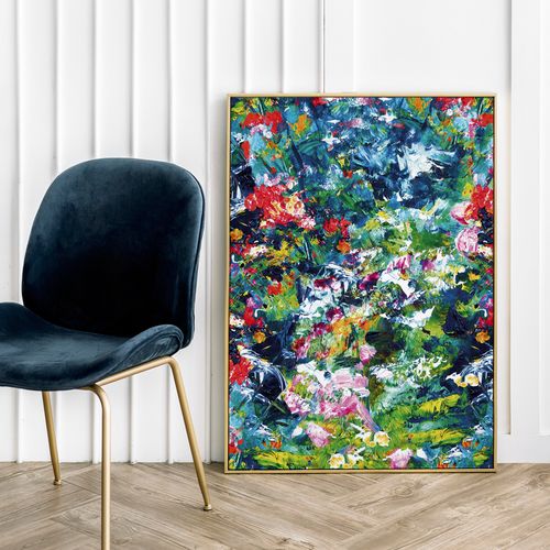 Plakat abstrakcja malarska 30x40 cm na Arena.pl