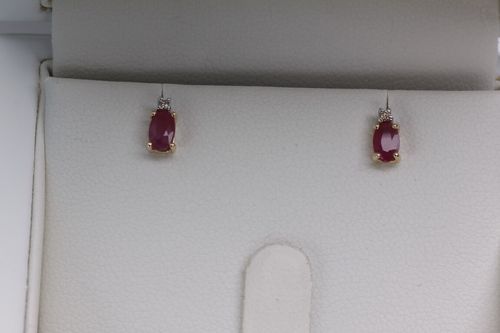 Złote kolczyki KZD2298 - Diament na Arena.pl