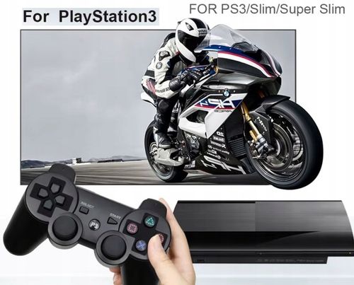 Pad bezprzewodowy z wibracjami do konsoli PS3, Bluetooth na Arena.pl