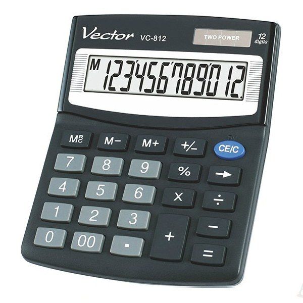 KALKULATOR VECTOR VC-812 5904329873091 zdjęcie 1