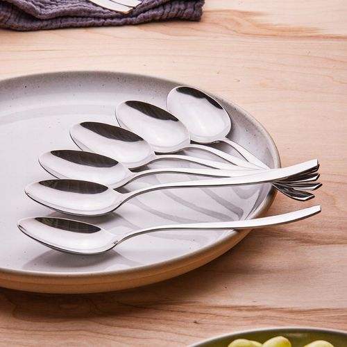 Sztućce Komplet na 6 osób Altom Design Planet srebrny połysk 24 elementy na Arena.pl